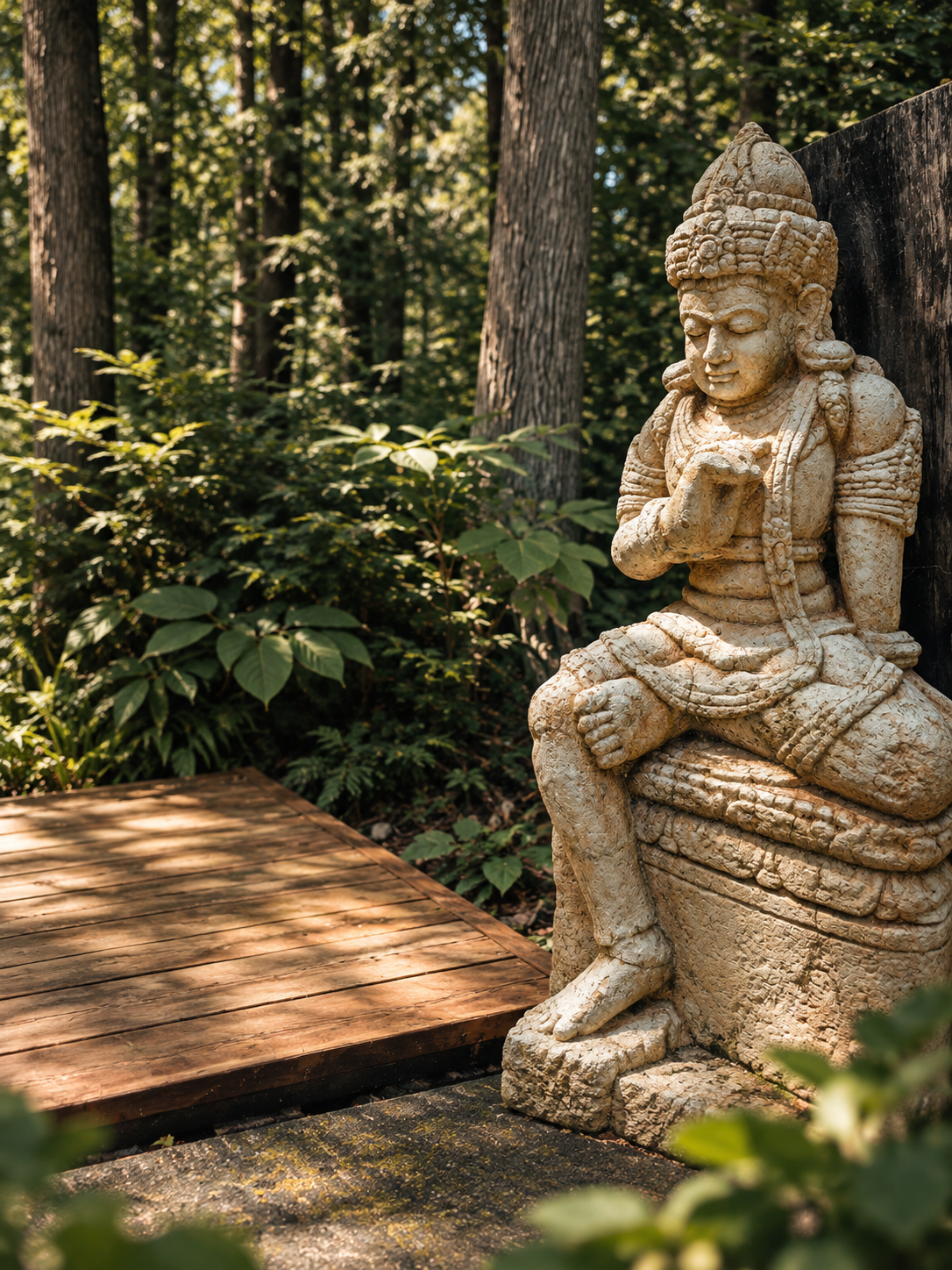 Espace de contemplation en nature au Spa Ofuro