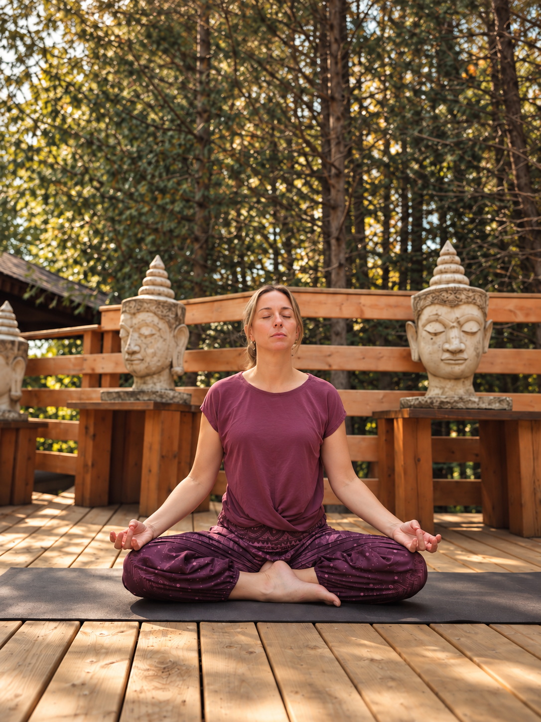 Moment de méditation et de calme au Spa Ofuro
